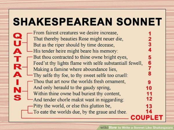 petrarchan sonnet examples by students